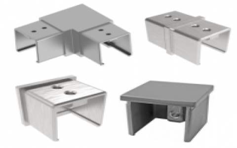 What industries are stainless steel connectors used in?