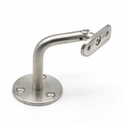 Stainless Steel Handrail bracket Wall Tube Adjustable Polished Satin PHBA-SS000.11